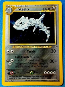 Steelix 15/111 HOLO RARE Neo Genesis VINTAGE 2000 Pokémon TCG - Picture 1 of 20