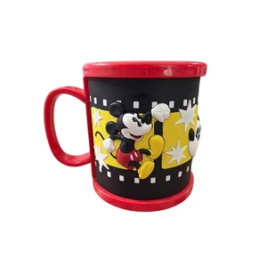 3D Disney Kunststoff erhöht Mickey Mouse Film Becher Disneyland Sammeltasse - Bild 1 von 6
