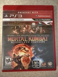 Mortal Kombat -- Komplete Edition (Sony PlayStation 3, 2012) - Picture 1 of 4