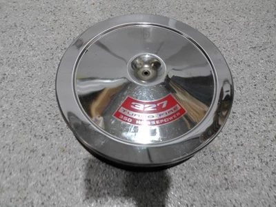 Conjunto de filtro de aire elemento abierto Corvette Holley/Q-Jet 66-72 C2 C3--Superviviente Foto 1 de 4