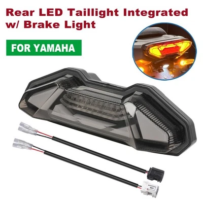 For Yamaha MT-10 FZ-10 Tracer 9/GT Rear LED Taillight Integrated w/ Brake Light — 第 1/4 张图片