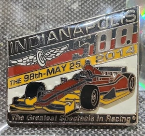 Indy 500 IndyCar Lapel Hat Pin Indianapolis Motor Speedway Exclusive 2014 - Picture 1 of 3