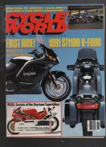 Cycle World 29.6 June 1990 1991 ST1100 V-Four 053122EBNON - Imagen 1 de 2