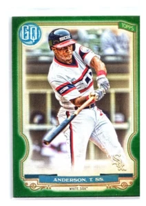 2020 Topps Gypsy Queen #134 Tim Anderson Green - Picture 1 of 2