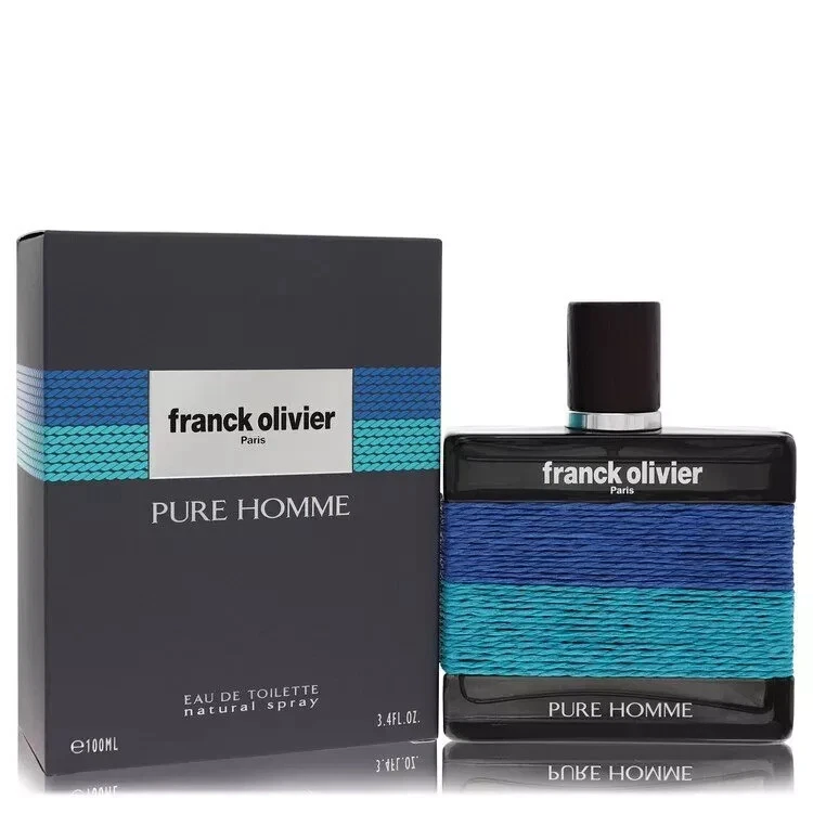Franck Olivier Pure Homme by Franck Olivier Eau De Toilette spray 3,4 oz para homens - Imagem 1 de 1