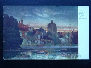 Charles Dickens In Dickens Land MAIDSTONE c1903 Postcard Raphael Tuck 1163 - Picture 1 of 2