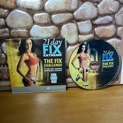 Beachbody 21 Day Fix EXTREME The Fix Challenge Workout Intense DVD Fitness - Image 1 of 2