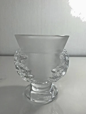Superbe VASE COUPE signé LALIQUE EN CRISTAL modèle ST CLOUD - Photo 1/4