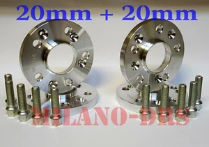 KIT 4 DISTANZIALI RUOTA 20+20mm MINI COOPER (F55-F56-F57) + BULLONI - Imagen 1 de 1
