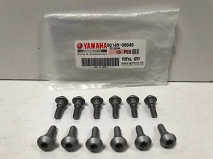 12x original Schrauben für Bremsscheibe vorne Yamaha YZF-R1 1000 YZF-R6 600 - Picture 1 of 5