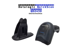 Datalogic QuickScan QD2430 mit Cradel / Stand / 1D & 2D / Ethernet-Anschluss - Bild 1 von 4