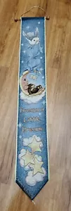 Fitz & Floyd Moon & Stars DREAM A LITTLE DREAM Tapestry Bell Pull - Picture 1 of 6