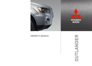 MITSUBISHI OUTLANDER - Manual del Propietario - TALLA A5 - Nuevo Estampado - Imagen 1 de 4