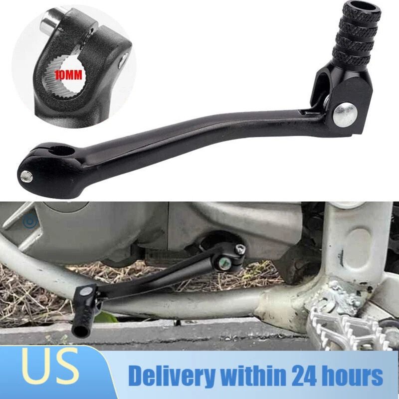 Universal FOR Bike & Motorcycle Gear Shifter Shift Lever Pedal Aluminum Pit Dirt - Image 1 of 4