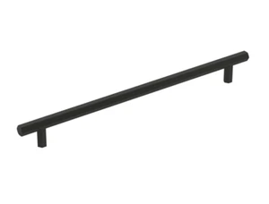 Tirador de gabinete de barra de C a C calibre Amerock de 10-1/16 pulgadas | negro mate | BP36877FB - Imagen 1 de 1