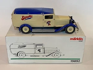 Märklin Lieferwagen LKW 19892 Sarotti Blech Spielzeug Tin Toy Werbemodell Truck - Bild 1 von 4