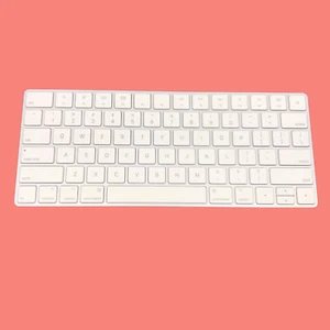 Apple Model A1644 Magic Keyboard Rechargeable Wireless Keyboard Silver #U4931 - Picture 1 of 12