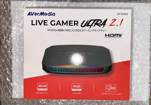 AVerMedia Live Gamer Ultra - GC553G2 HDMI 2.1 4K/144fps PS4 , PS5 Pro , Nintendo - Photo 1/4