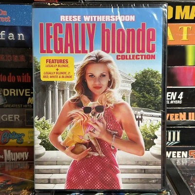 Legally Blonde 2001 / Legally Blonde 2 Red White and Blonde 2003 DVD New Comedy - Image 1 of 4