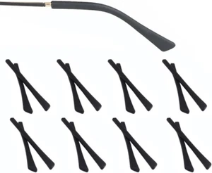 Eyeglass Replacement Temples,Silicone Glasses End Tips Ear Sock Pieces Sleeve - Picture 1 of 12