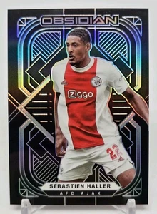 2021-22 Panini Obsidian Soccer SEBASTIAN HALLER Base /105 AFC Ajax #186 UEFA UCL - Picture 1 of 5