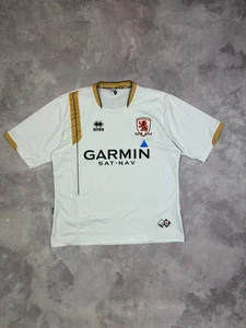 ERREA Middlesbrough FC Home Shirt Men Large White 2007 2008 Jersey - Picture 1 of 8
