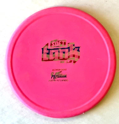 FLY GREEN DISC GOLF USED NICE MILLENIUM HYZERBOMB SOFT TANK 1.2 172G NO INK. - Image 1 of 2