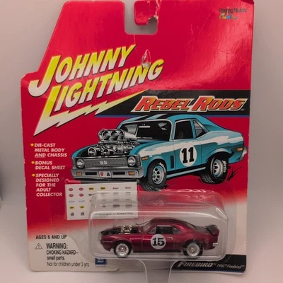 Firebird 1967 | Johnny Lightning | Rebel Rods | Motor soplado | Nº15 | Hot Rod H Foto 1 de 3