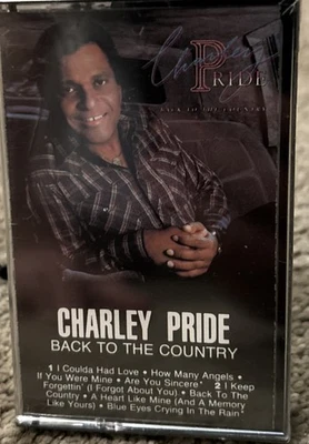 Charley Pride-Back To The Country Cassette Tape 1986 - Image 1 of 3