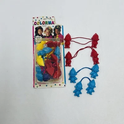 Color Mates Vintage Años 90 Trolls Barrettes Ponyholder Shalom Retro 12 Nuevo 4 Usado Foto 1 de 3
