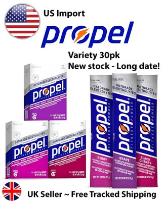 Propel Electrolyte Enhanced Water Drink Mix 30pk Variety Powder Packets - Image 1 of 4