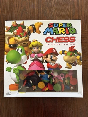Super Mario Chess Set Collectors Edition Nintendo 2009 COMPLETE - Image 1 of 4