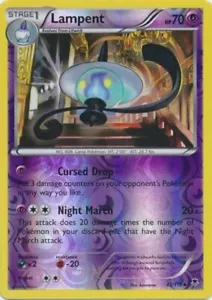 Pokemon - Lampent - 42/119 - Uncommon - Reverse Holo - XY - Phantom Forces - NM - Picture 1 of 1