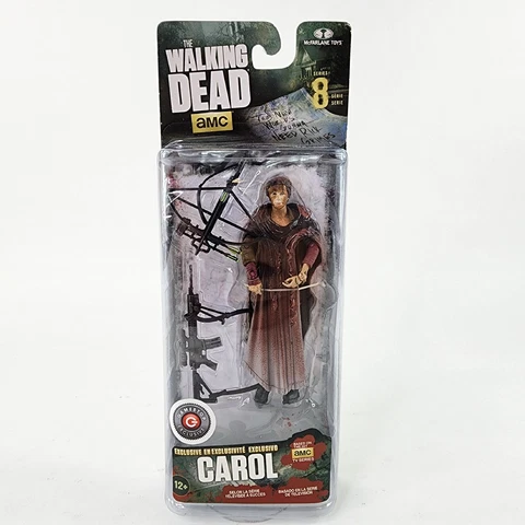 The Walking Dead CAROL Figure Series 8 GameStop Exclusive McFarlane NEW Cover