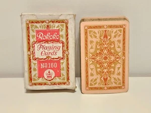 VINTAGE RARE  USED GERMANY GDR SET OF 55 PLAYING CARDS "COEUR" ROKOKO 160 - Picture 1 of 13