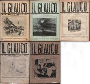 ARTE-FUTURISMO-SCULTURA-IL GLAUCO RIVISTA DI LETTERE E ARTI-U.FAGIOLI-1941-L2361 - Imagen 1 de 1
