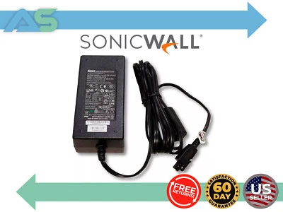 NEW Genuine SonicWall Power Supply 2 Pin Cord SYS1359-3612-T3 TZ215 TZ500 NSA220 - Image 1 of 4