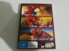 Spiderman Movie Trilogy (Spider-man DVD, 2007) 3 Disc/Film Collection Boxset