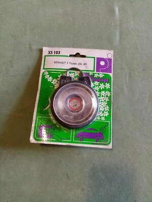 RENAULT 5 Tous types SAUF SUPER 5 Bouchon d'essence anti vol chromé - Photo 1/4