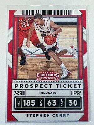 Stephen Curry 2020 Panini Contenders Draft Picks Golden State Warriors #1 - Image 1 of 2