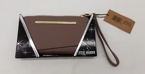 Steve Madden Mushroom Wallet Purse Wristlet Clutch - New - Picture 1 of 6