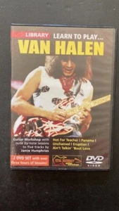 Lick Library LEARN TO PLAY EDDIE VAN HALEN Guitar Lessons Video 2 DVD - Picture 1 of 2