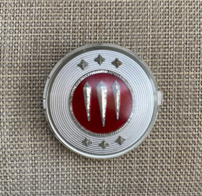 ¡¡INSIGNIA DE BOTÓN BOCINA DE VOLANTE ORIGINAL MINX HILLMAN 1956-67 DE COLECCIÓN!! EC!! Foto 1 de 4