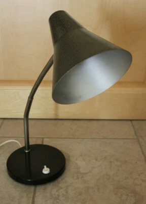 Arbeitsleuchte Schreibtischlampe  - VEB Dresden - Bauhaus - Vintage  70iger  DDR - Bild 1 von 4