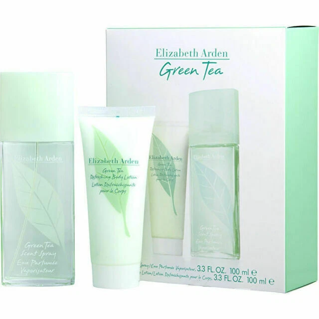 Elizabeth Arden Body Cream & Spray Set - Green Tea, 100g