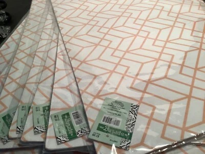 The Spring Shop Palm Springs Pink on White 100% Cotton 13”x19” Placemats NEW  - Image 1 of 3