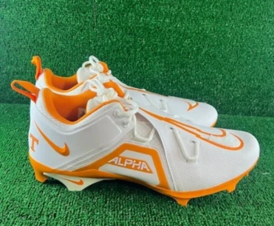 Men's Tennessee Vols PE Nike Alpha Menace 3 Football Cleats FJ6126-103 Size 16 W - Image 1 of 4