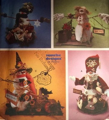 1998 'SIMPLICITY' SNOW MEN & WOMEN  SEWING PATTERN 8469 - Image 1 of 2