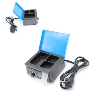 Dental Lab Wax Heater Pot 3 Well Paraffin Warmer Melting Dipping Machine 30-130℃ - Picture 1 of 12