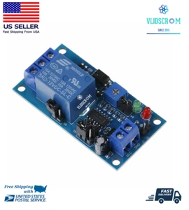 DC 12V Time Relay Module Adjustable Delay Timing Control Normally Open Switch - Picture 1 of 8